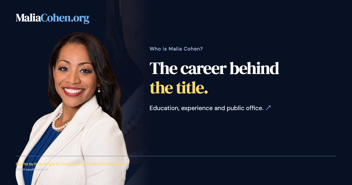 Who is Malia Cohen?: The career behind the title.
