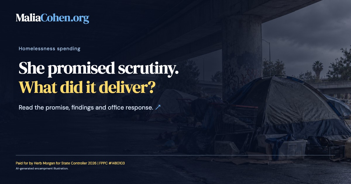 Homelessness spending: She promised scrutiny. What did it deliver?